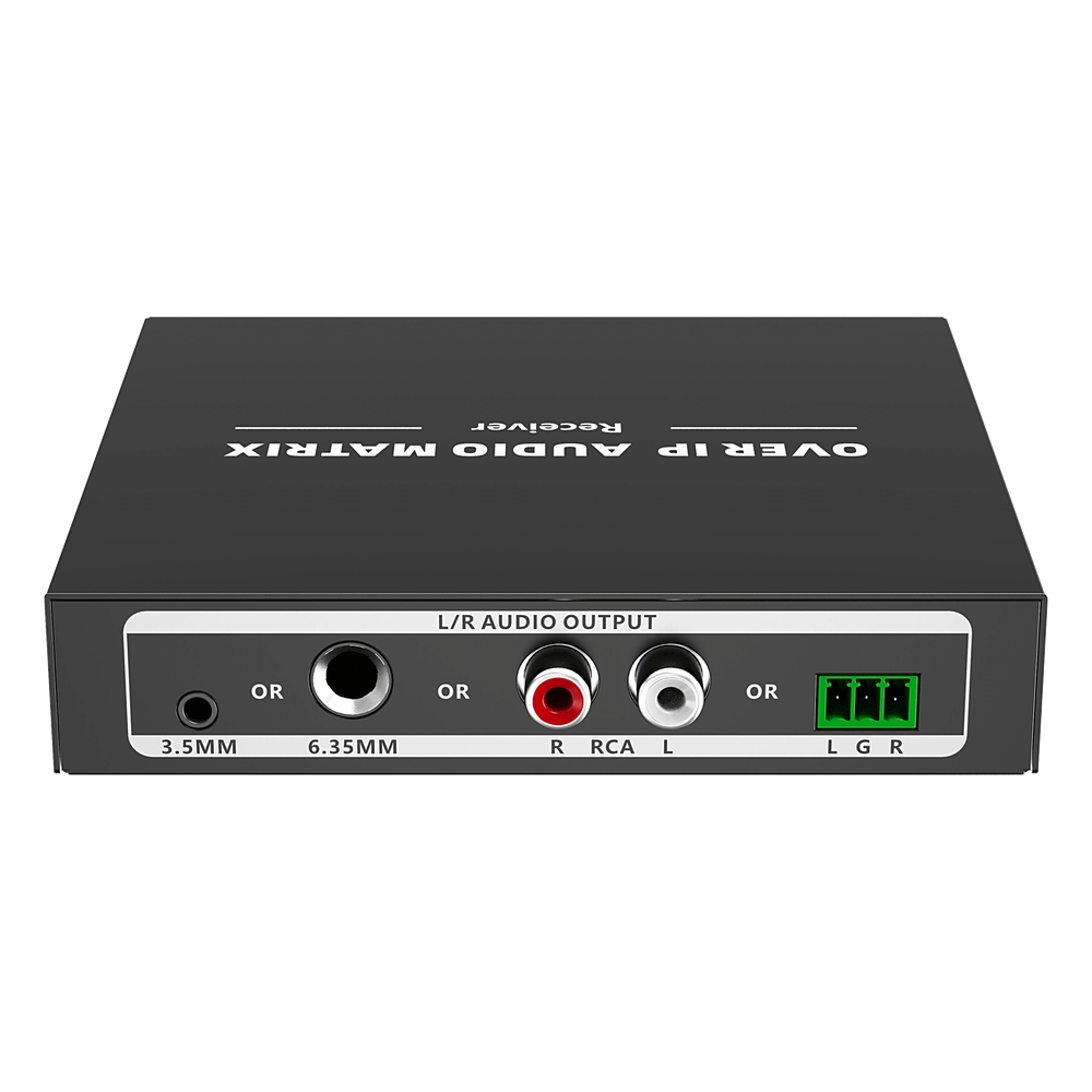 Extensor de Audio sobre IP | PCM 2.0 | 120 m | Matriz Flexible 1 a 1 EPCOM TITANIUM TTMOIPARX
