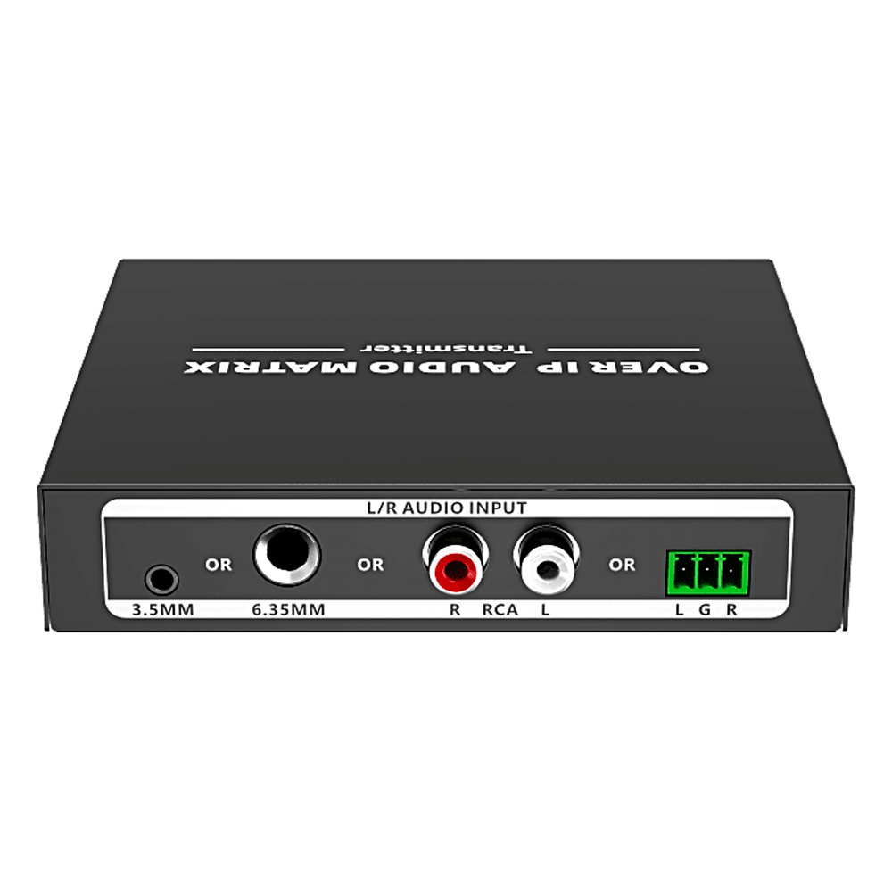 Extensor de Audio sobre IP | PCM 2.0 | 120 m | Matriz Flexible 1 a 1 EPCOM TITANIUM TTMOIPATX