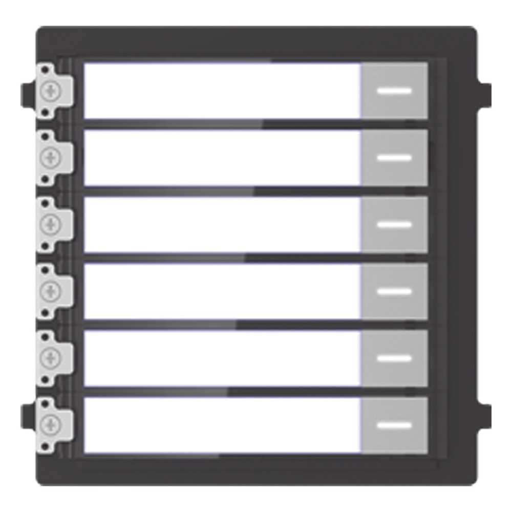 Módulo de Botones Para Videoportero Modular HIKVISION DS-KD-KK