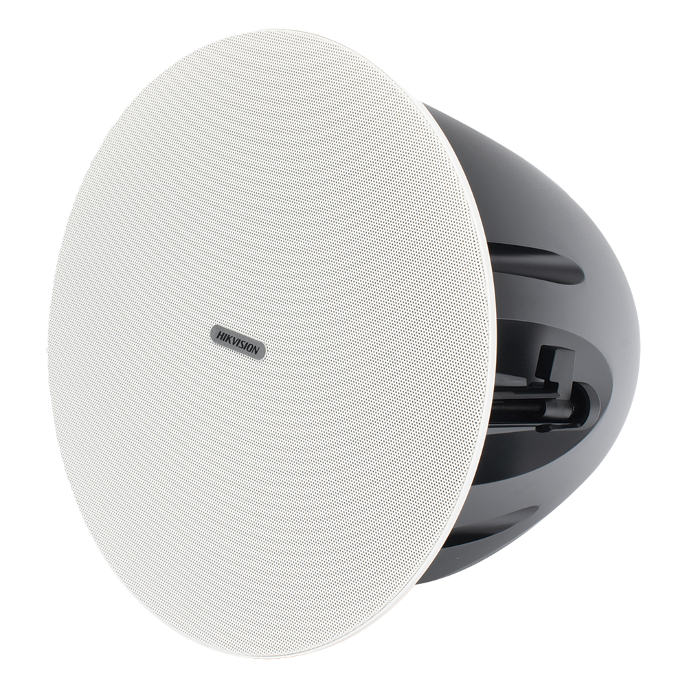 Altavoz de Techo | 7.5W - 30W | Tweeter 1.0-inch + Woofer 6.5-inch | Color Blanca | 100V HIKVISION DS-QAZ0630G1