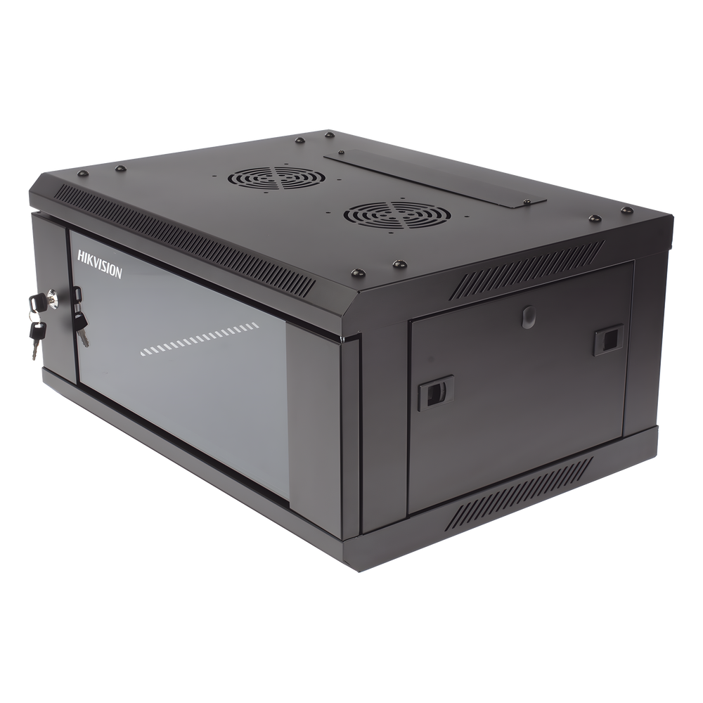 Gabinete para Montaje en Pared - Piso HIKVISION DS-XS6404-S/B