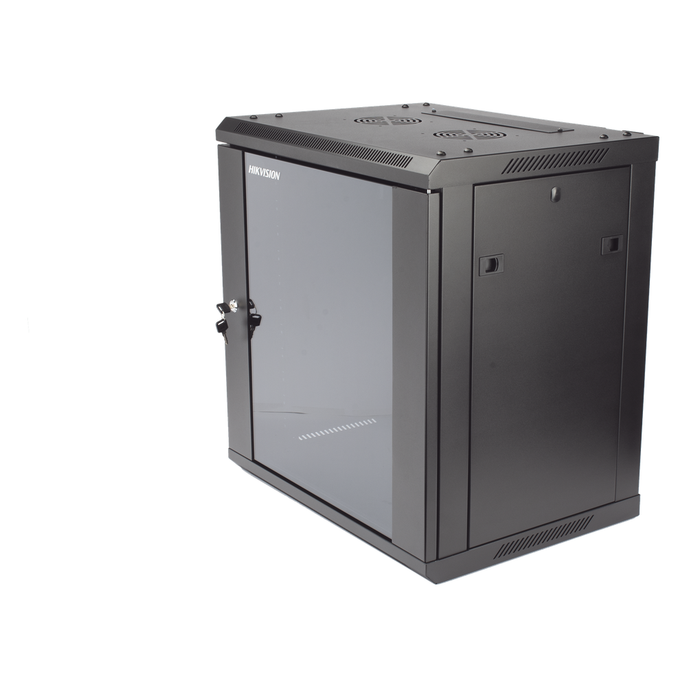 Gabinete para Montaje en Pared - Piso HIKVISION DS-XS6412-S/B