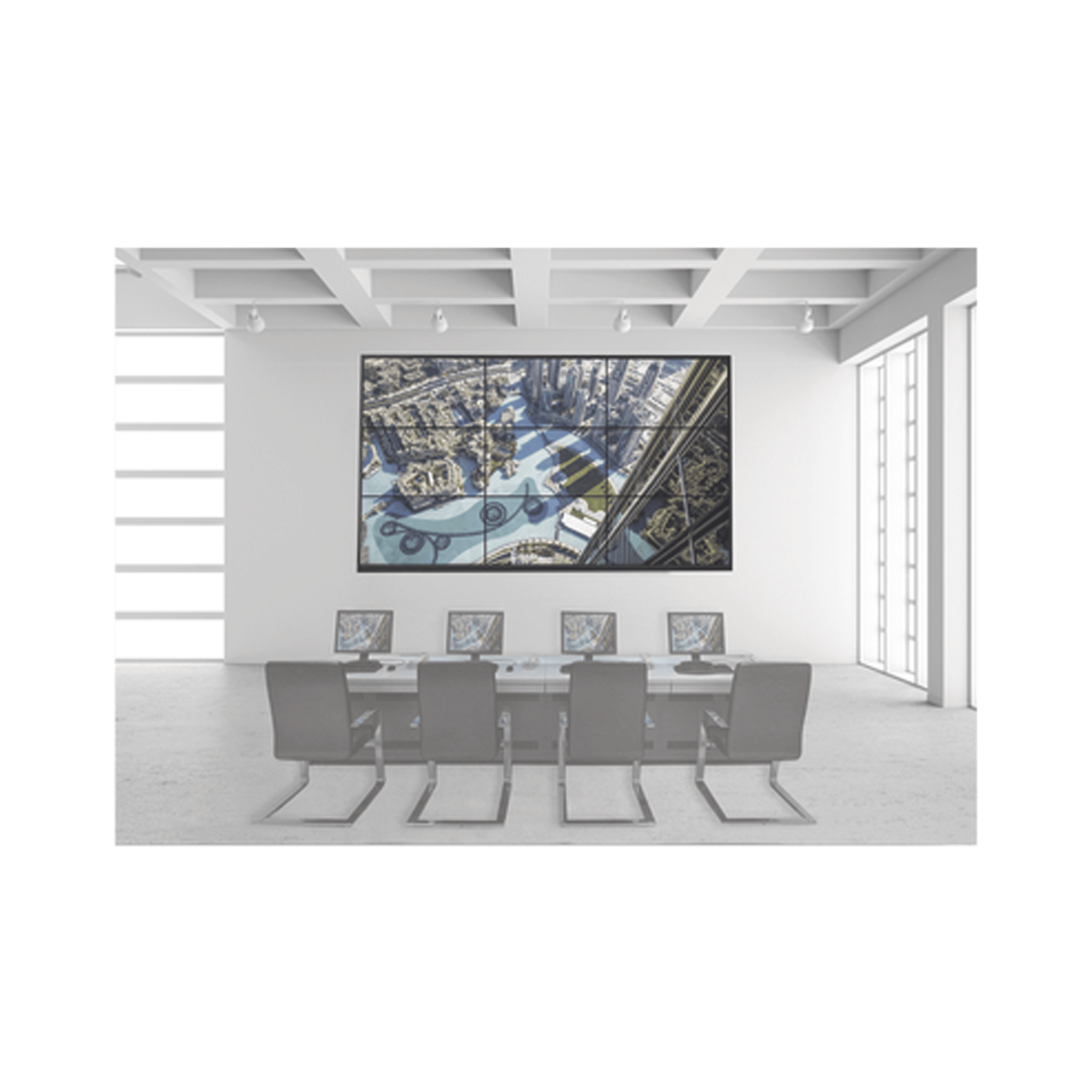 Kit Videowall 3X2 HIKVISION DSVW3X20A55/WM