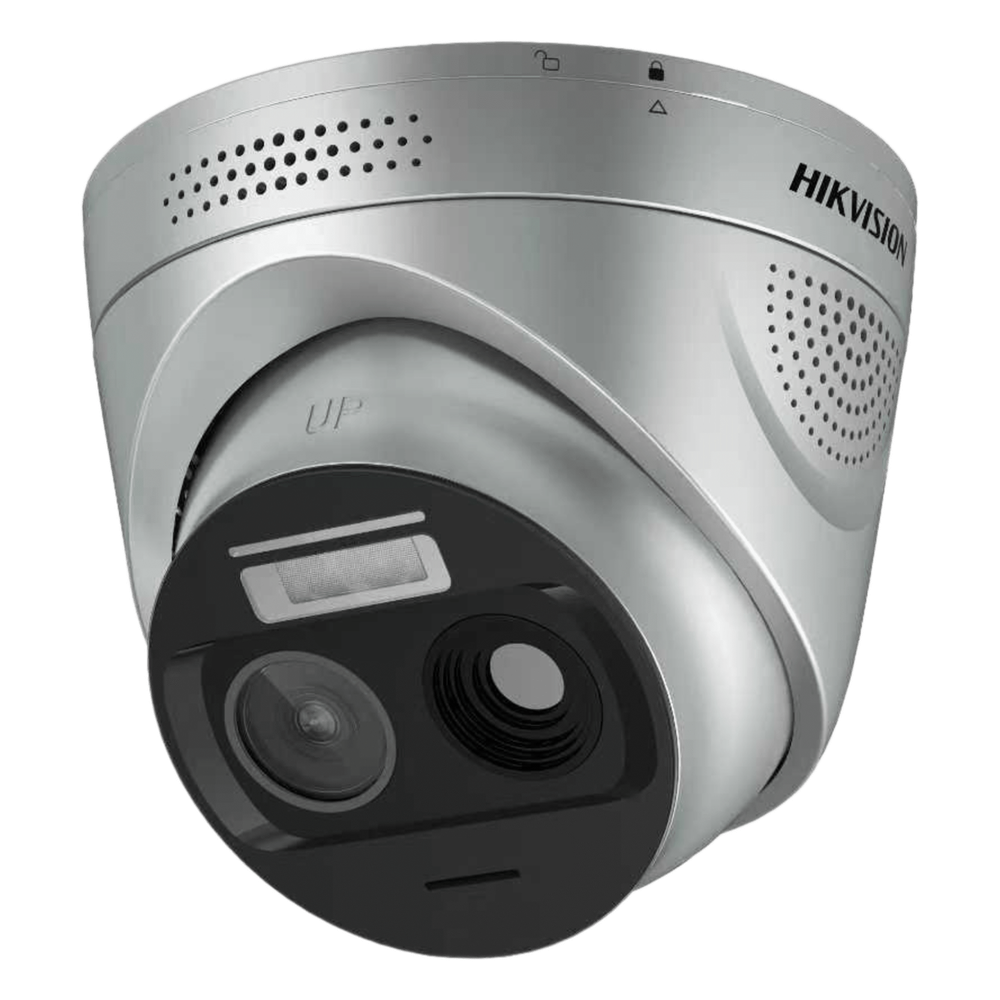 (HikFire) Cámara IP Turret de Detección Térmica de Incendios HIKVISION HF-VT343
