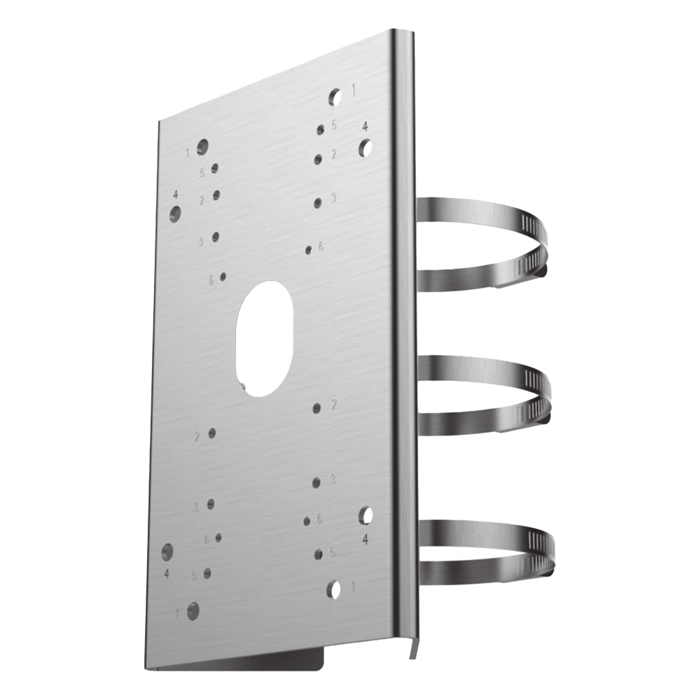 Adaptador de Poste para Montaje de Domos PTZ con Polímero Anticorrosión HIKVISION DS-4630ZJ-GSAC