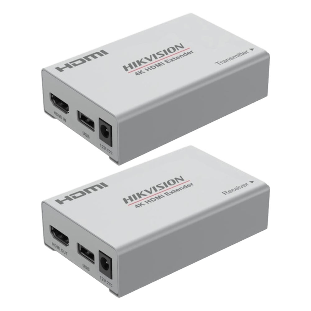 Kit Extensor de Video y Audio HDMI HIKVISION DS-52EX01HI-4K