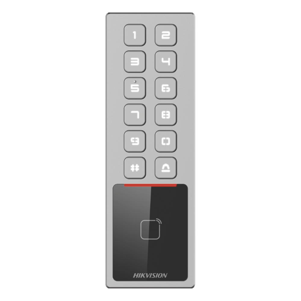 Teclado Exterior Antivandálico IP65 & IK08 HIKVISION DS-K1T805MX