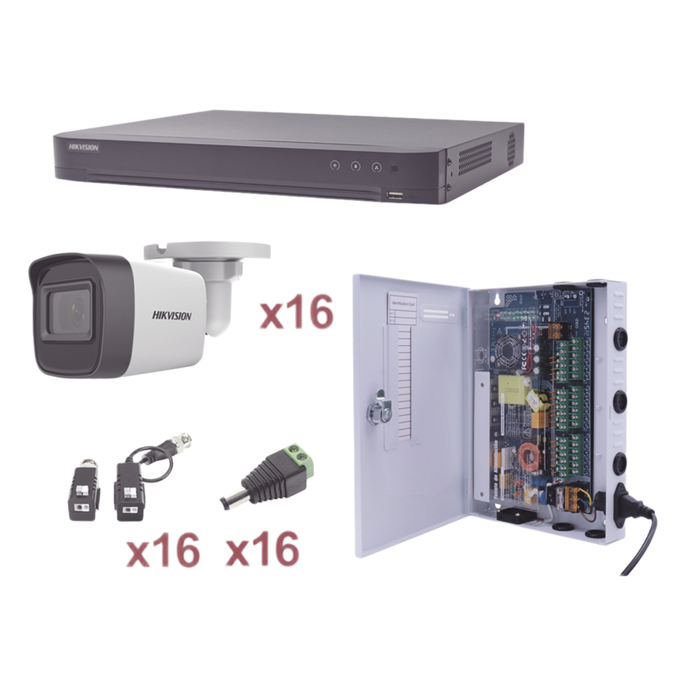 KIT TurboHD 1080p HIKVISION KH1080P16BW
