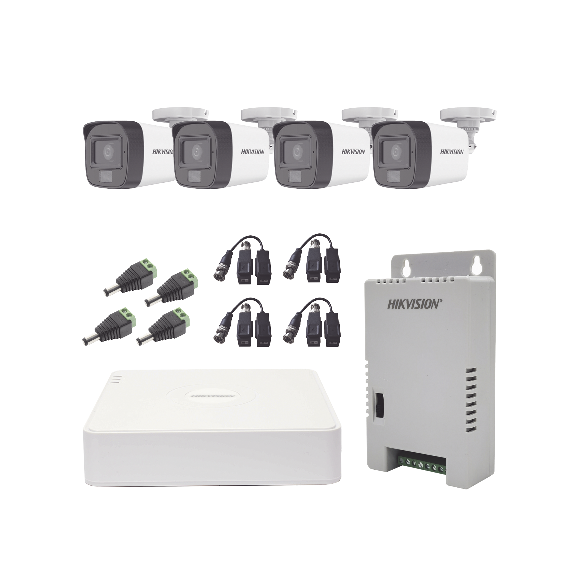 Kit TURBOHD 1080p HIKVISION KH1080P4BSFH