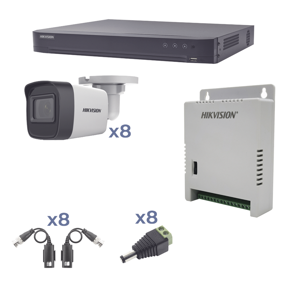 KIT TurboHD 1080p HIKVISION KH1080P8BW