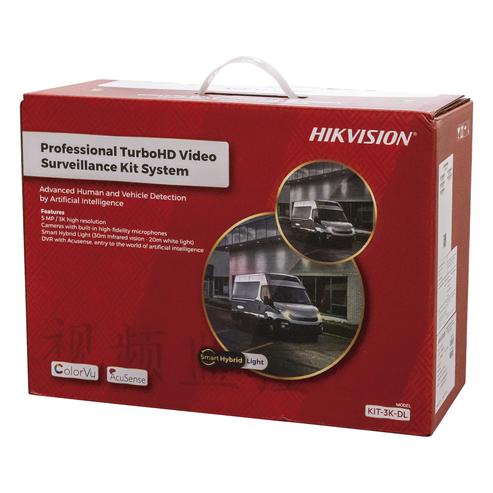 [Dual Light] Kit TurboHD 3K (5 Megapixel) HIKVISION KIT-3K-DL