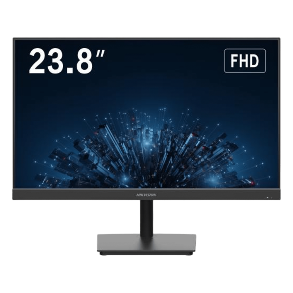 Monitor LED FullHD (1080p) de 24" HIKVISION DS-D5224F2-1V1S/B