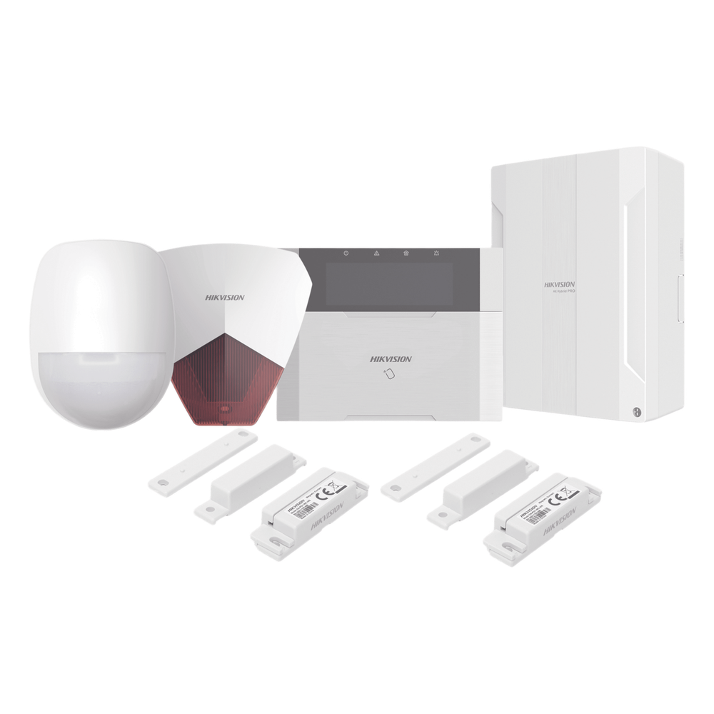 KIT Panel de Alarma HYBRID PRO HIKVISION DS-PHA64-LP/PACK(R)