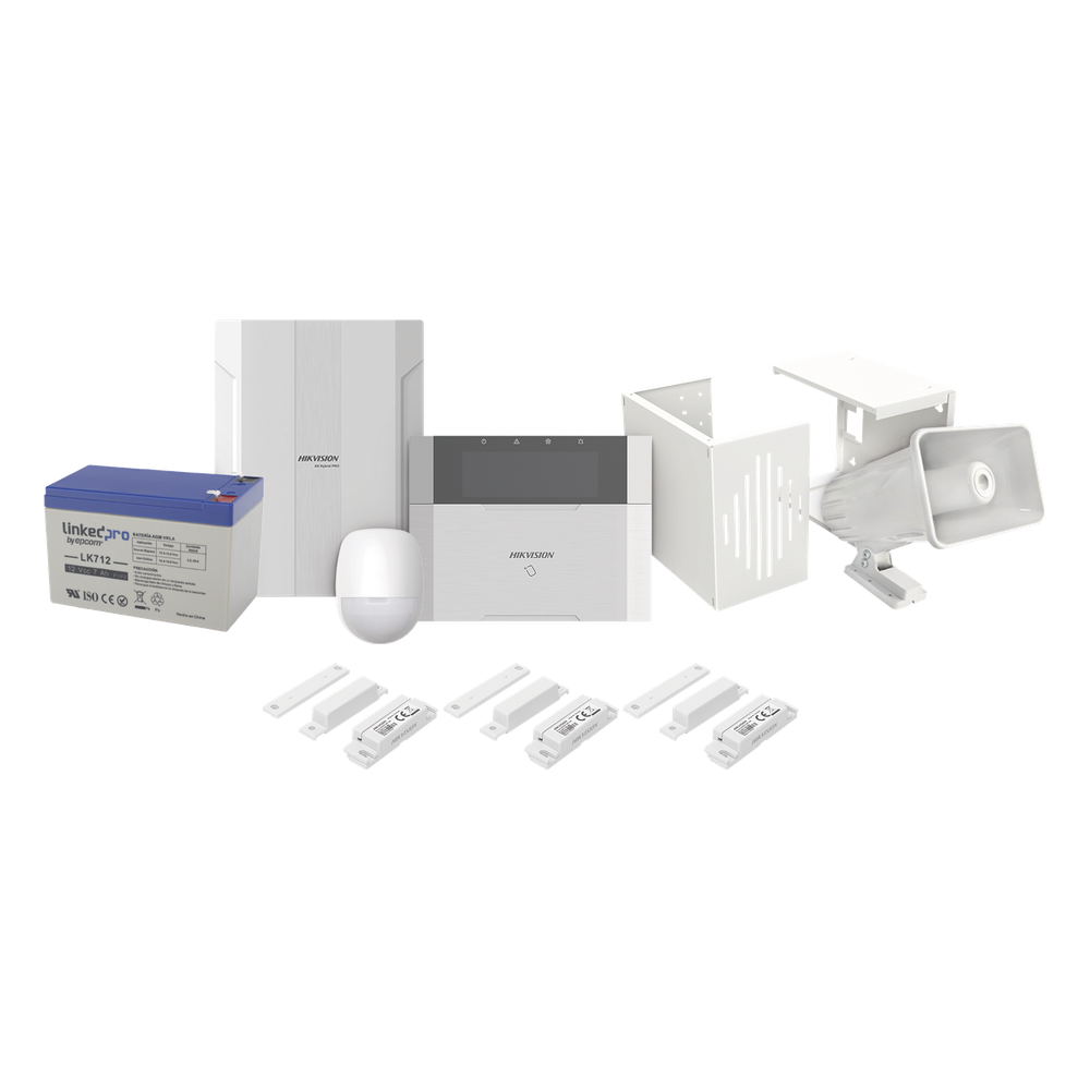 KIT Panel de Alarma AX HYBRID PRO HIKVISION DS-PHA64-LP/PLUS