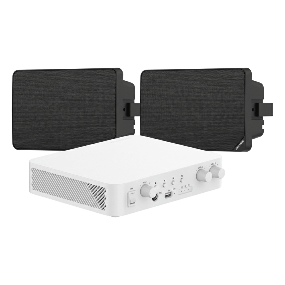 Kit de Audio HIKVISION DS-QAE-KIT-0120BG