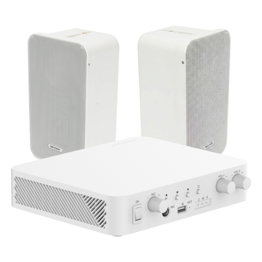 Kit de amplificador con bluetooth HIKVISION DS-QAE-KIT-0420G