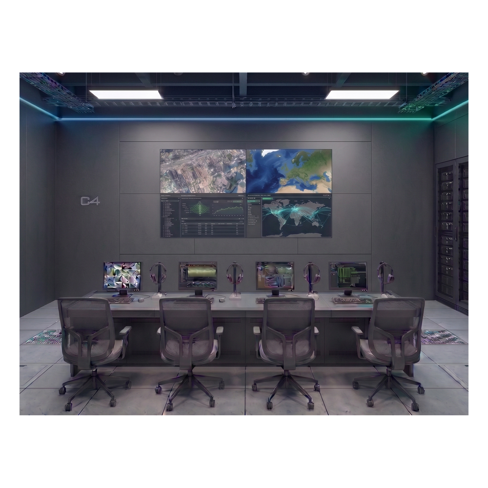 Kit Videowall 2x2 HIKVISION DS-VW2X20B55/WM