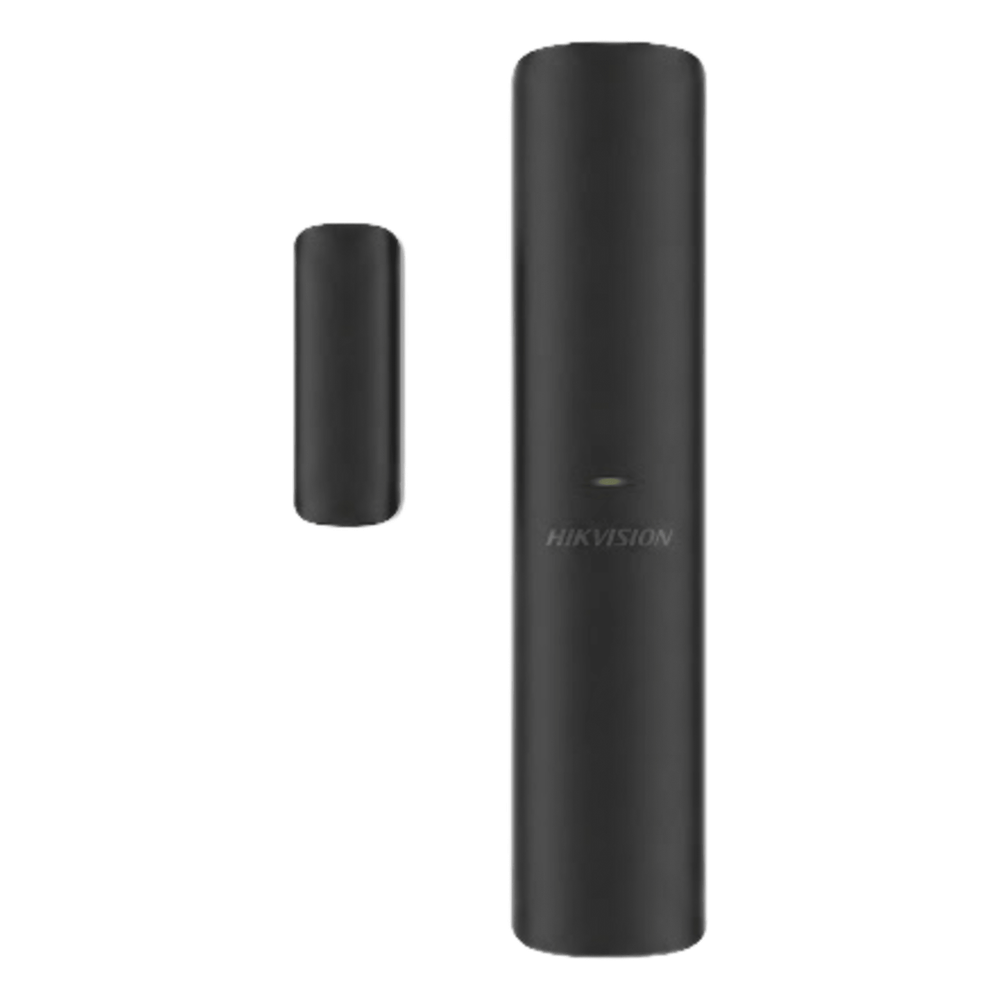 (AX PRO) Contacto Magnético Inalámbrico + 2 ZONAS PARA AGREGAR SENSORES CABLEADOS HIKVISION DS-PDMC-EG2-WB(B)/BLACK