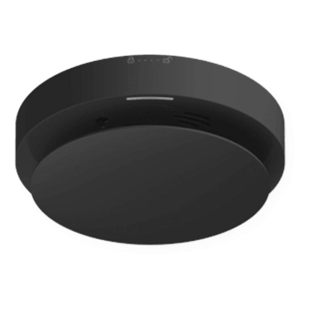 (AX PRO) Detector de Humo Fotoeléctrico, Temperatura y Monóxido de Carbono HIKVISION DS-PD452SMK-WB/BLACK