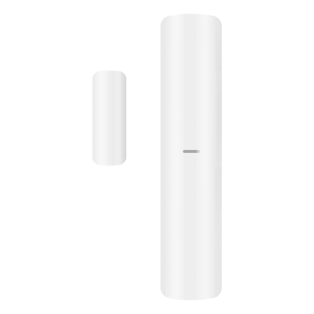 (AX PRO) Contacto Magnético Inalámbrico + 2 ZONAS PARA AGREGAR SENSORES CABLEADOS HIKVISION DS-PDMC-EG2-WB(B)