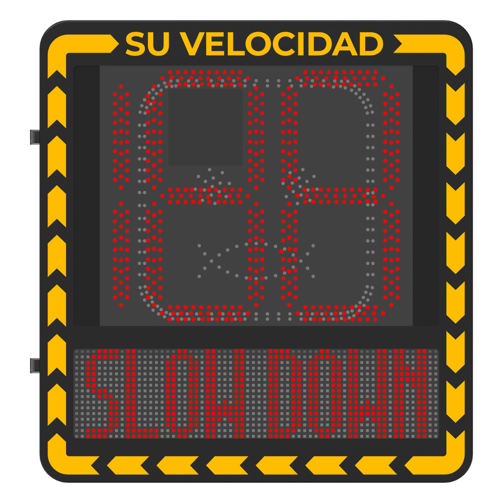 Radar Medidor de Velocidad HIKVISION YJP7681-188-RR