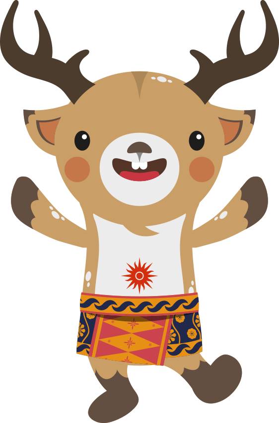 Atung, Rusa imut yang pakai sarung khas Jakarta