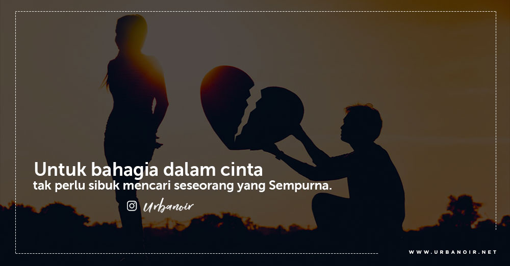 Tidak ada manusia yang sempurna di dunia ini