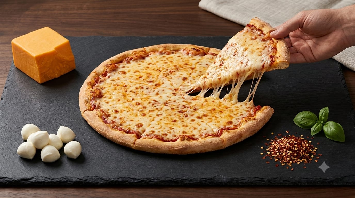 OvenX cheese pizza