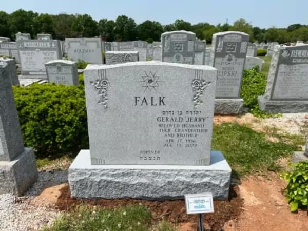 jewish double monuments - Falk