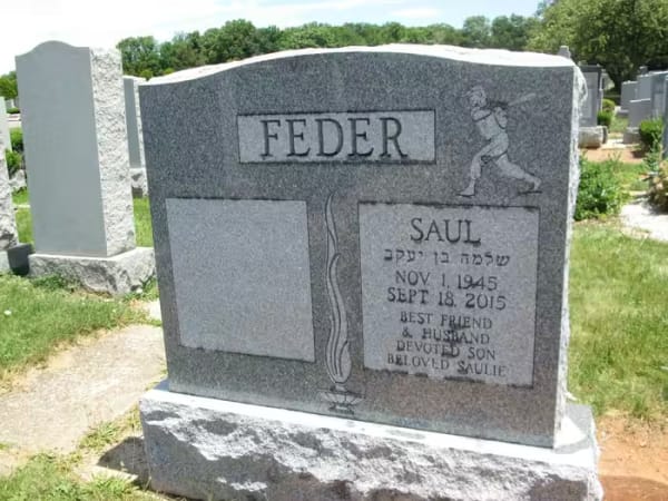 jewish double monuments - Feder