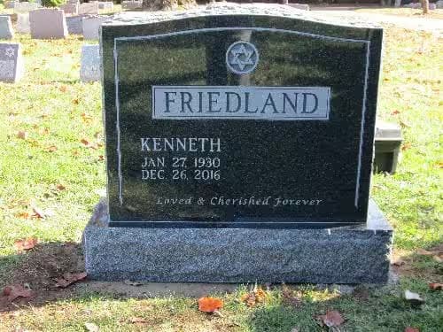 jewish double monuments - Friedland