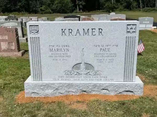 jewish double monuments - Kramer
