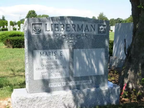 jewish double monuments - Lieberman