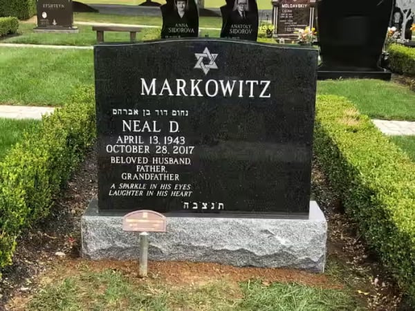 jewish double monuments - Markowitz
