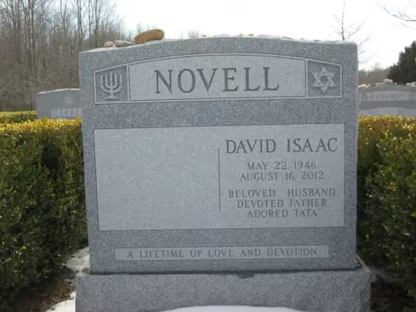 jewish double monuments - Novell