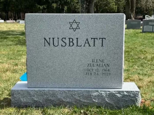 jewish double monuments - Nusblatt
