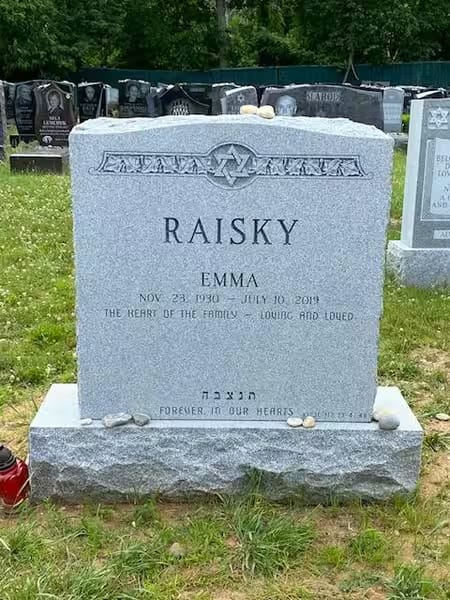 jewish double monuments - Raisky