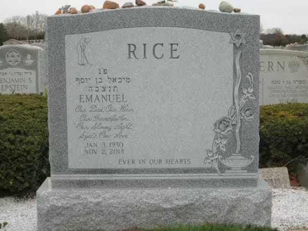 jewish double monuments - Rice