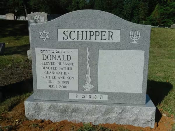 jewish double monuments - Schipper