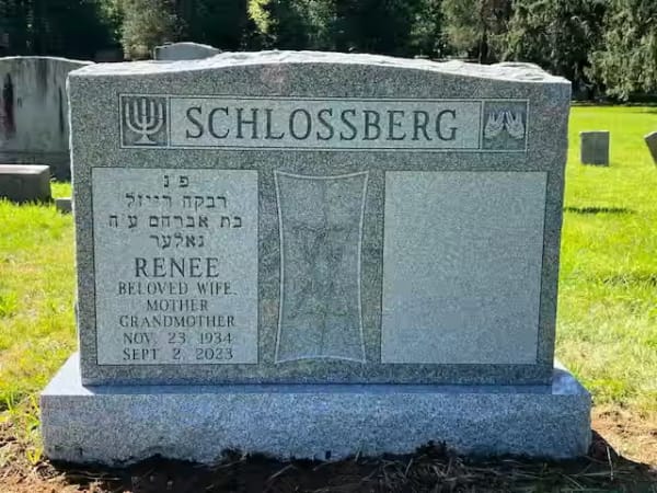 jewish double monuments - Schlossberg