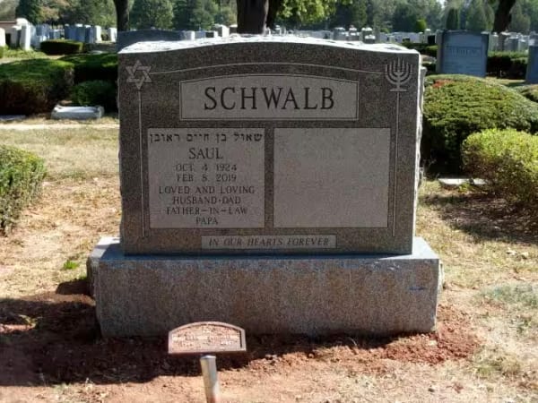 jewish double monuments - Schwalb