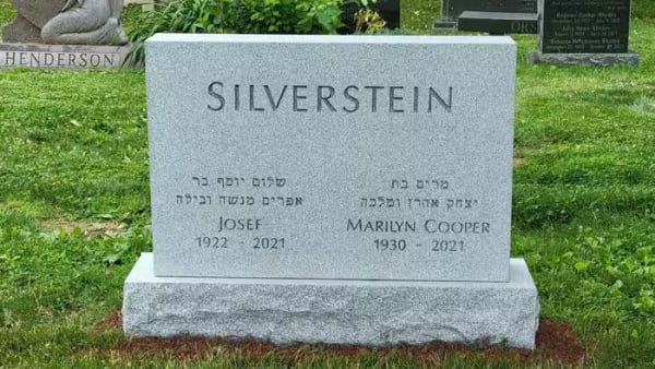 jewish double monuments - Silverstein
