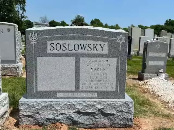 jewish double monuments - Soslowsku