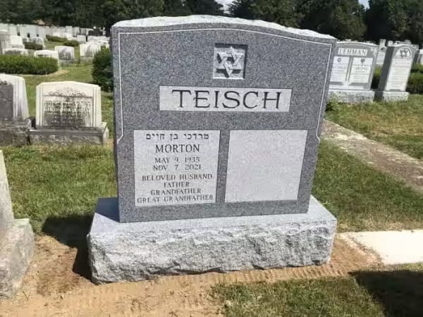 jewish double monuments - Teisch