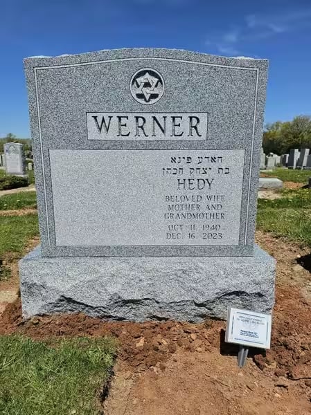 jewish double monuments - Werner