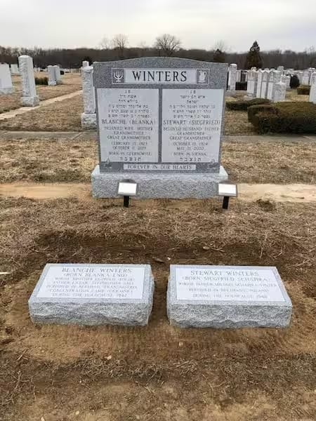 jewish double monuments - Winters