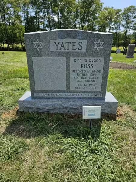 jewish double monuments - Yates
