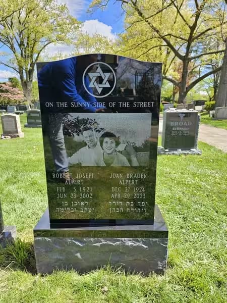 jewish single monuments - Alpert