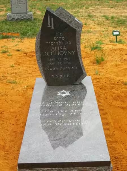 jewish single monuments - Duchnovy