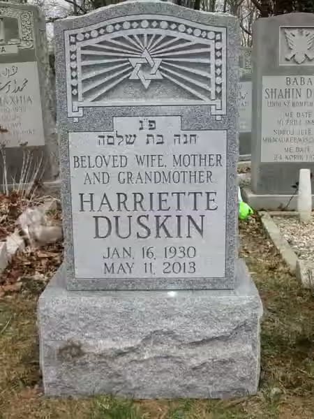 jewish single monuments - Duskin